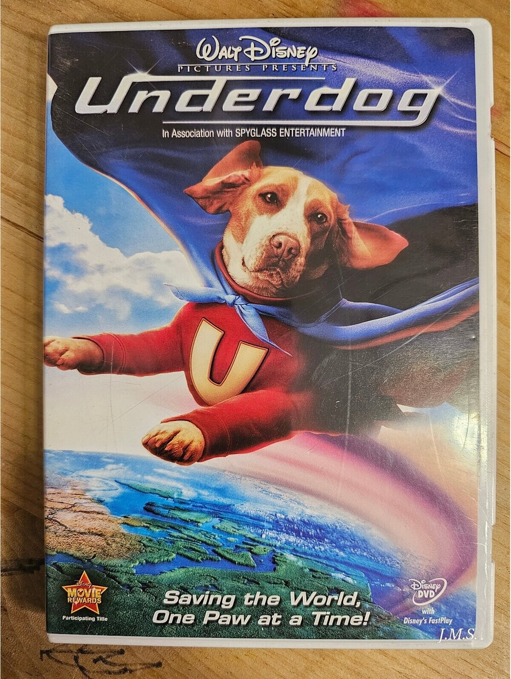 Underdog DVD Walt Disney Movie